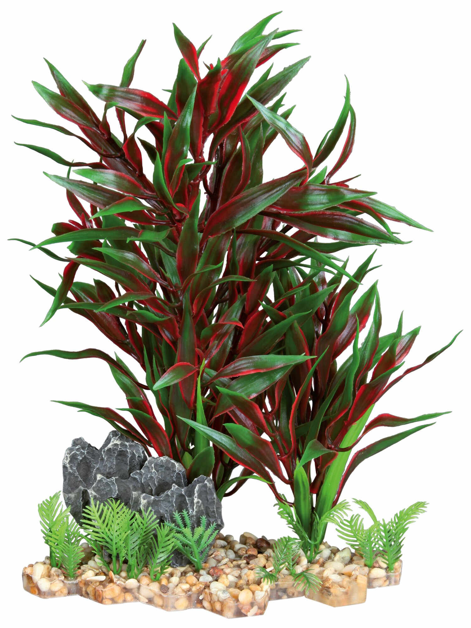 Decor Plante din Plastic in Pietris 28 cm 89304