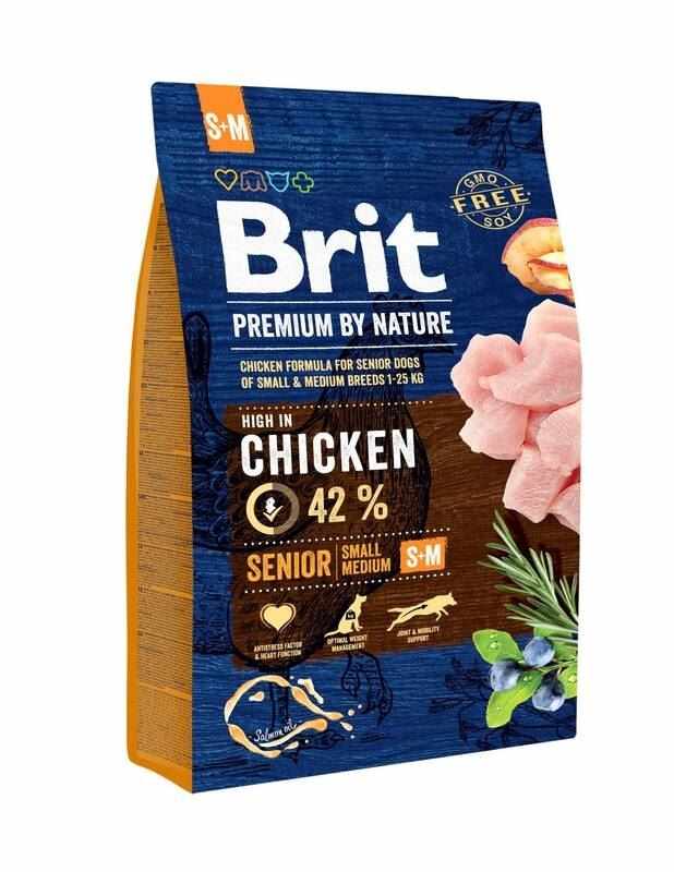 Brit Premium by Nature Senior S plus M, 3 kg