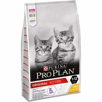 PURINA Pro Plan Original Kitten, Pui, hrană uscată pisici junior, 10kg