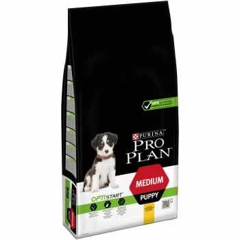 PURINA Pro Plan Puppy M, Pui, hrană uscată câini junior, 12kg