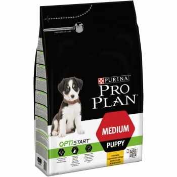 PURINA Pro Plan Puppy M, Pui, hrană uscată câini junior, 3kg