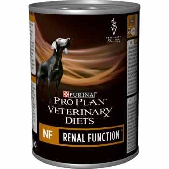 PURINA Pro Plan Veterinary Diets Renal Function Mousse, dietă veterinară câini, conservă hrană umedă, afecțiuni renale, 400g
