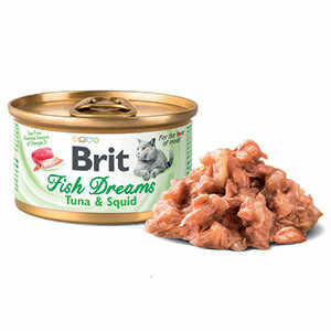 Brit Fish Dreams Tuna and Squid 80 g