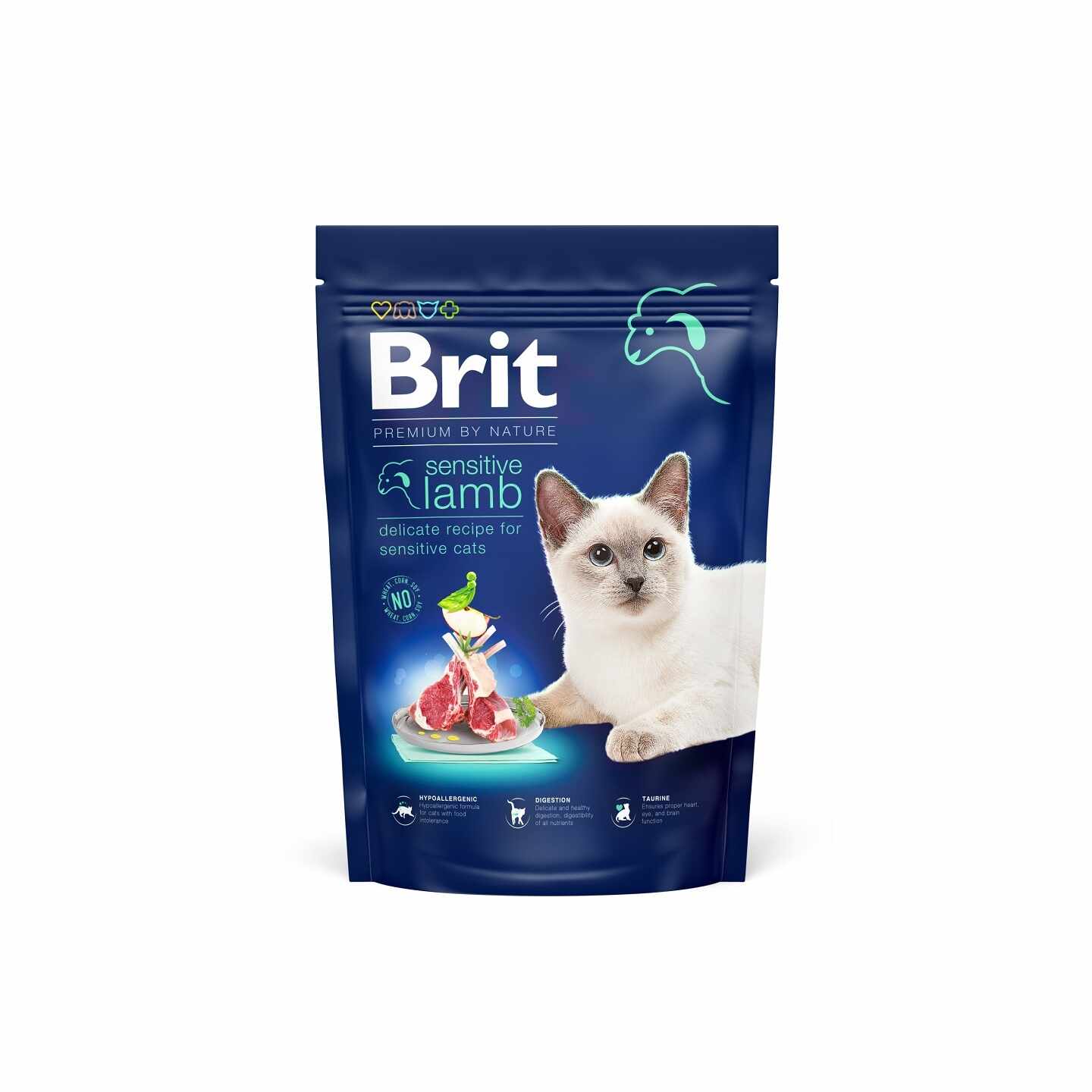 Brit Premium by Nature Cat Sensitive Lamb, 1.5 kg