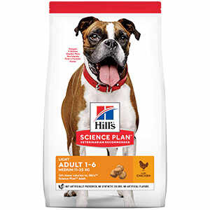 Hills SP Canine Adult Light Medium Chicken 14 kg
