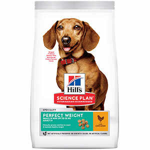 Hills SP Canine Adult Perfect Weight Small and Mini Chicken 1.5 kg