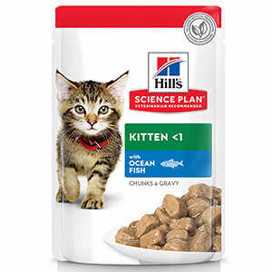 Hills SP Feline Kitten Ocean Fish 85 g (plic)
