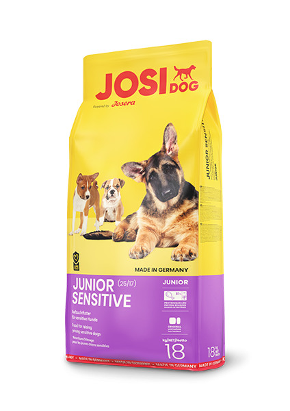 JosiDog Junior Sensitive, 18 kg