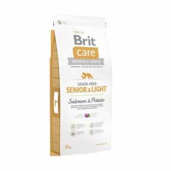 Brit Care Grain Free Senior Somon si Cartofi, 12kg
