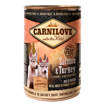 Carnilove Wild Meat Salmon and Turkey for Puppies 400 g