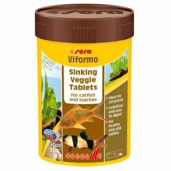 Hrana Vegetala pentru Pesti Sera Viformo 100 ml, 258 Tablete
