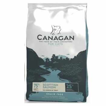 Pachet 4 x Canagan Cat Grain Free Somon 375 g