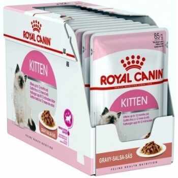 Pachet Royal Canin Kitten Instinctive In Gravy, 12 x 85 g