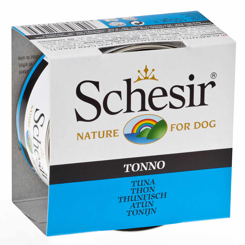 Schesir Dog, Ton, conserva 150 g