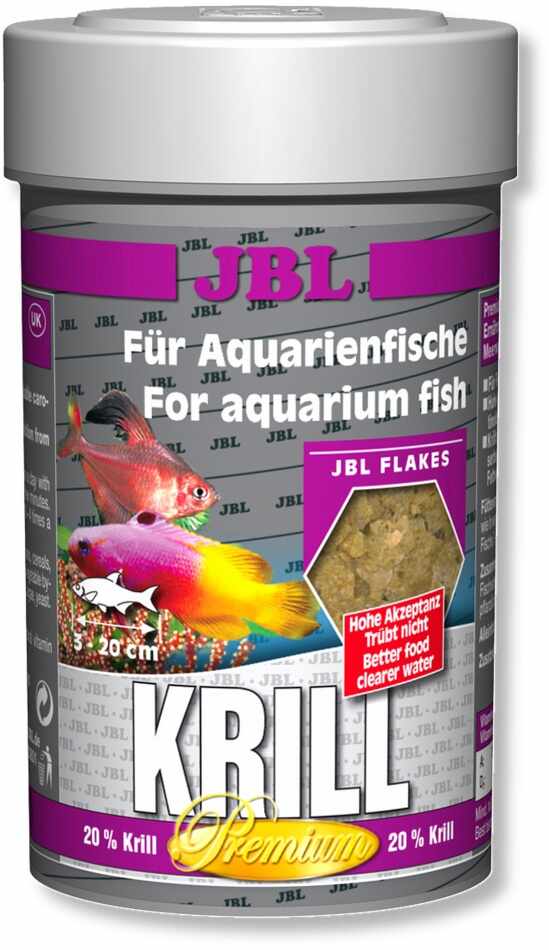 Hrana fulgi premium pentru toate speciile JBL Krill 100 ml 
