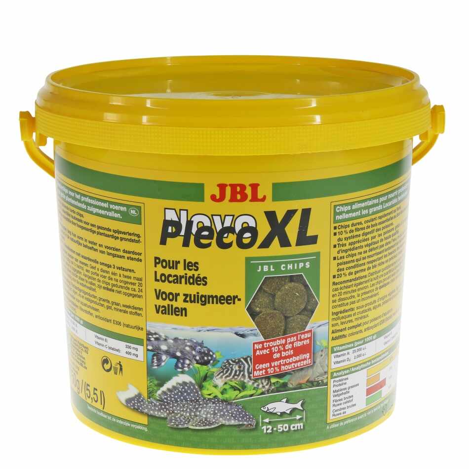 Hrana tablete pentru pesti erbivori JBL NovoPleco XL 5500 ml