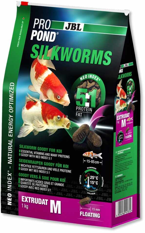 JBL ProPond Silkworms M 0.34 kg