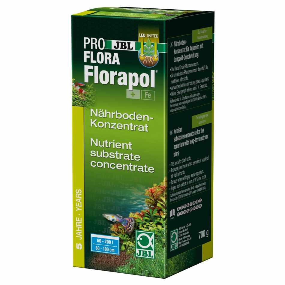 Fertilizant substrat concentrat JBL Pro Flora Florapol 700g pentru 100-200 l