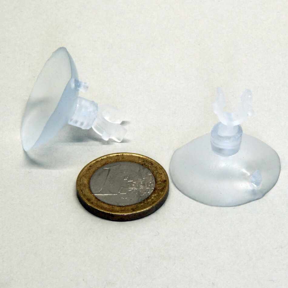 Set ventuze JBL Suction Cup with clip 6 mm
