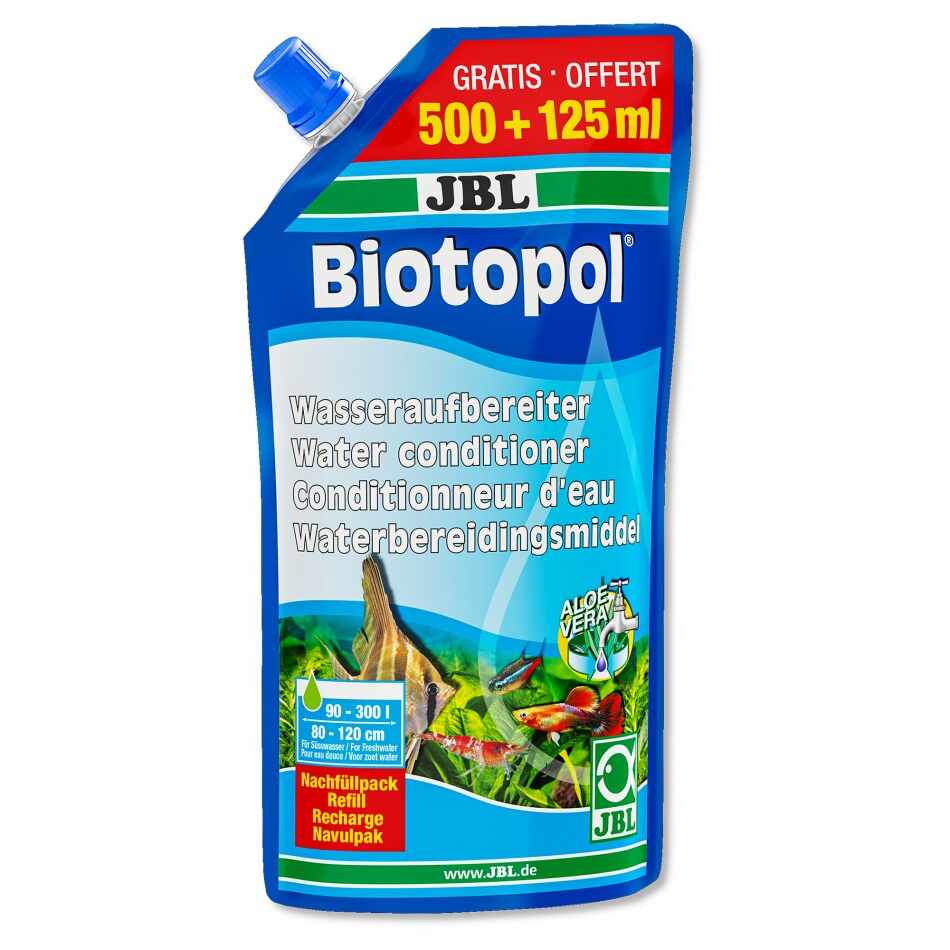 Solutie tratare apa JBL Biotopol Refill 625 ml pentru 2500 l