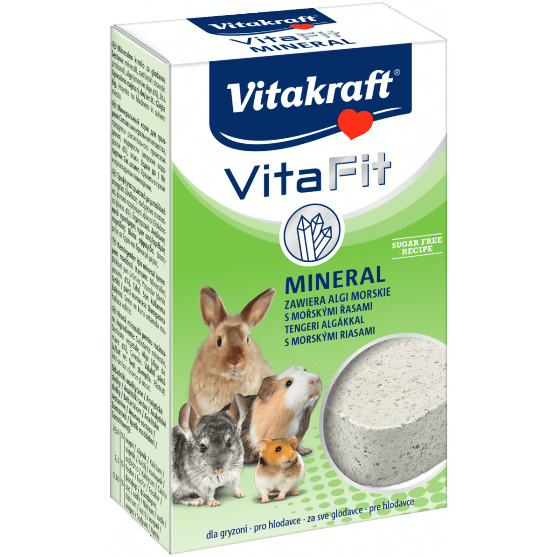 Bloc mineral pentru rozatoare Vitakraft Vitafit 170G