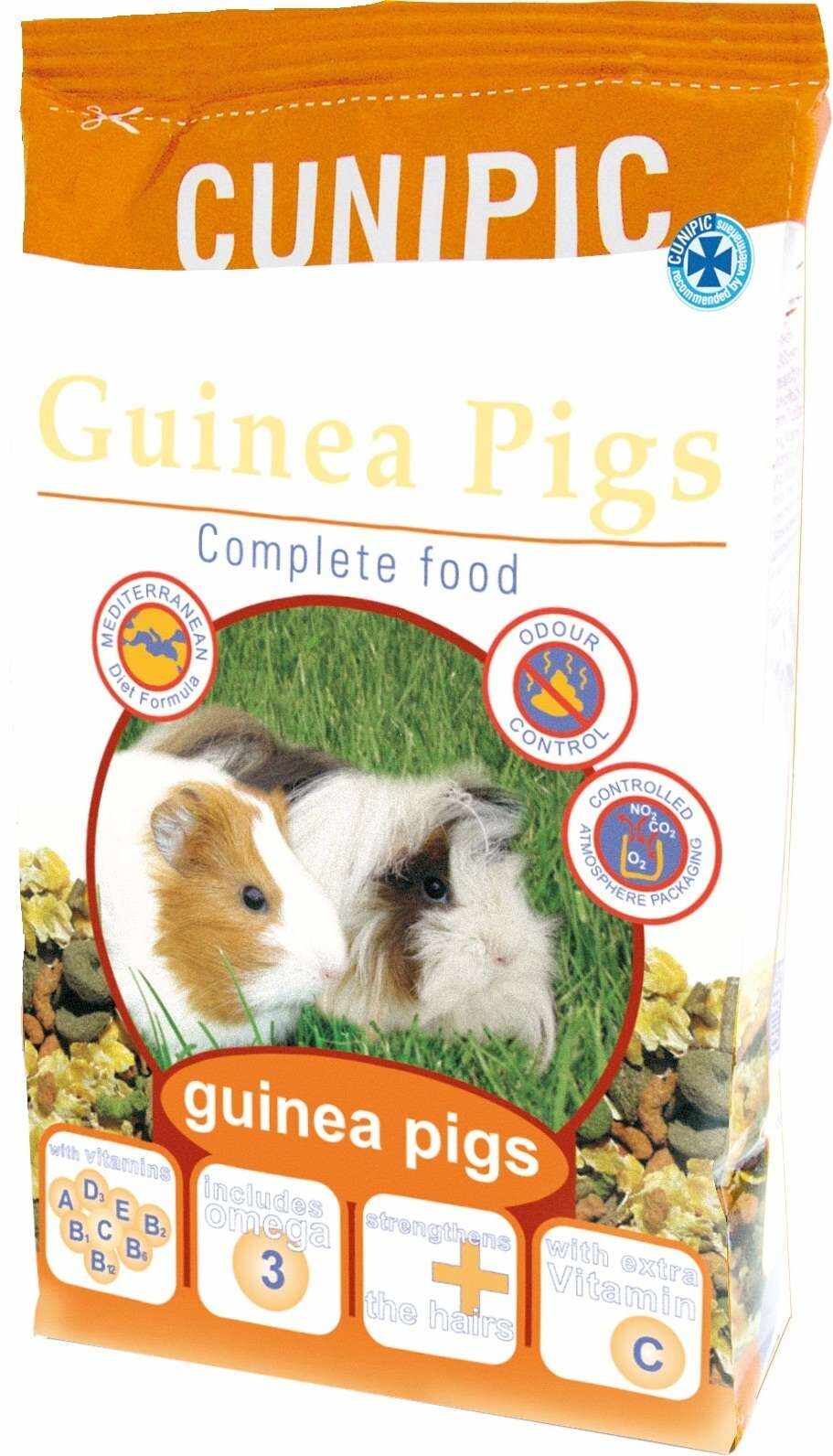 Hrana pentru porcusori de Guineea Cunipic 800g