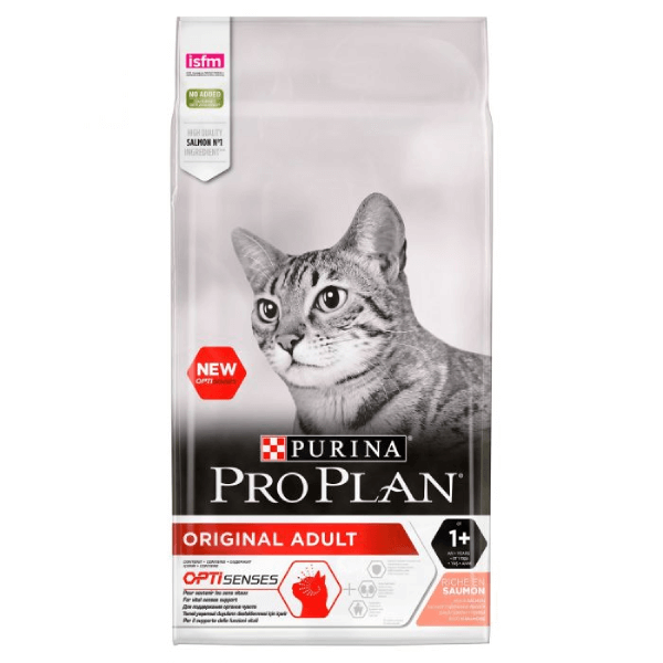 Hrana uscata pentru pisici Pro Plan Adult Somon 10kg