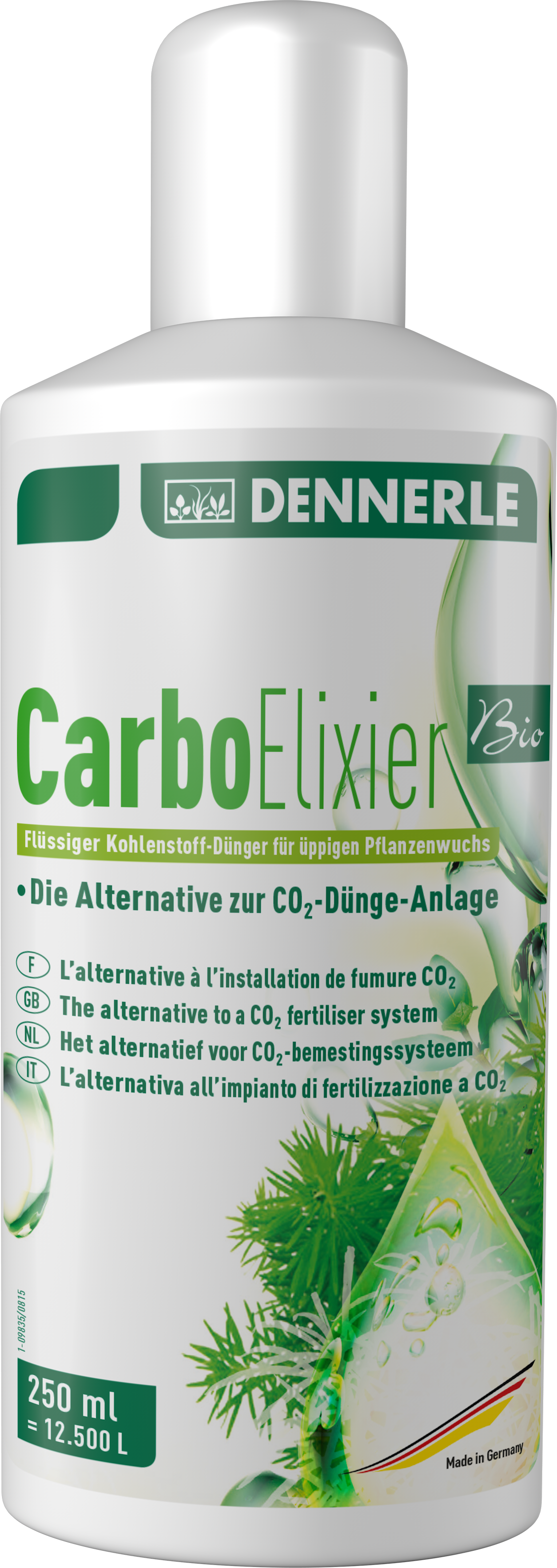 Fertilizant pentru plante Dennerle Carbo Elixier Bio 250 ml
