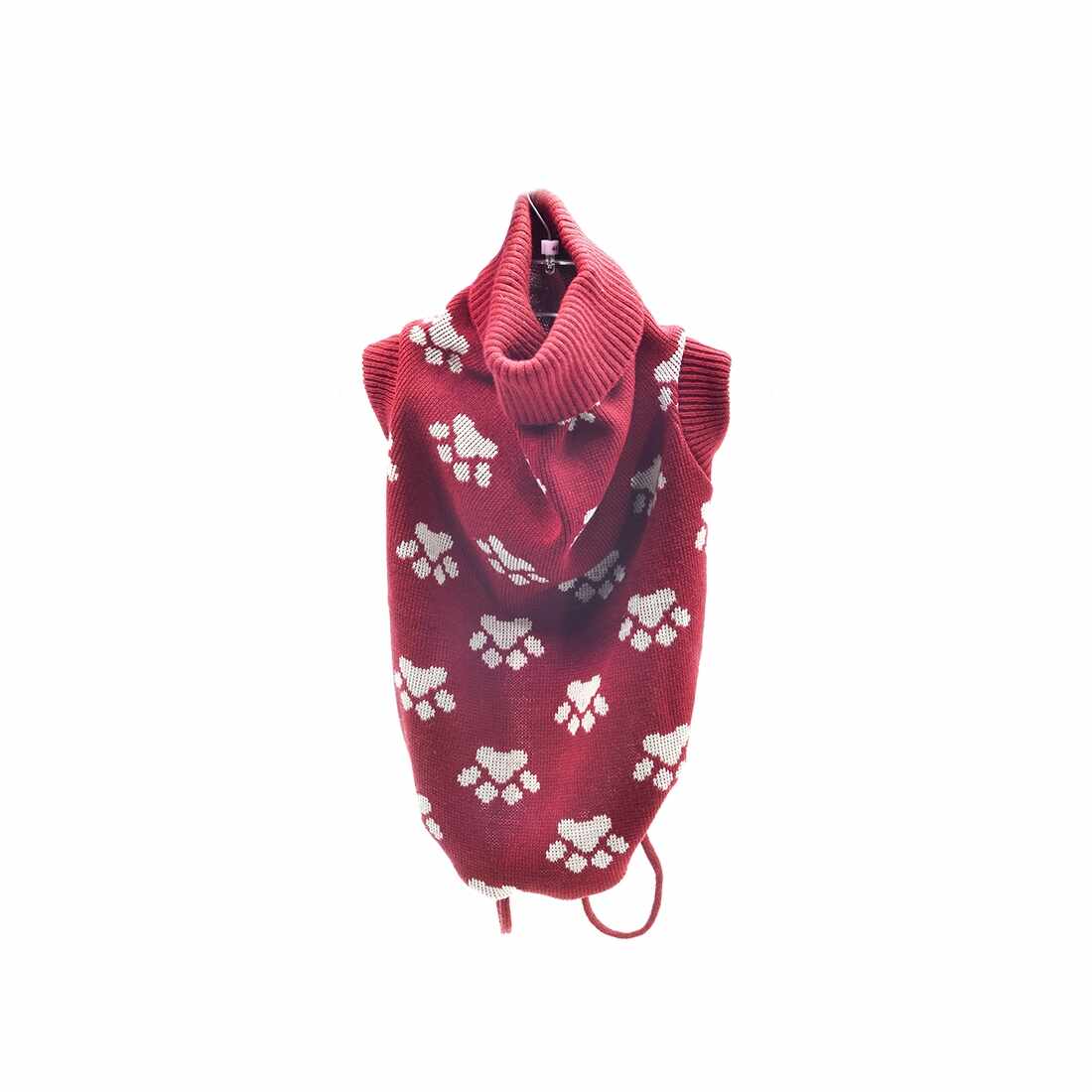 Pulover rosu tricotat pentru caini Vesto 5XL