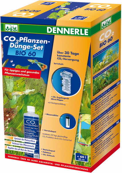 Set fertilizare acvariu Dennerle Bio CO2 60 Complete Set