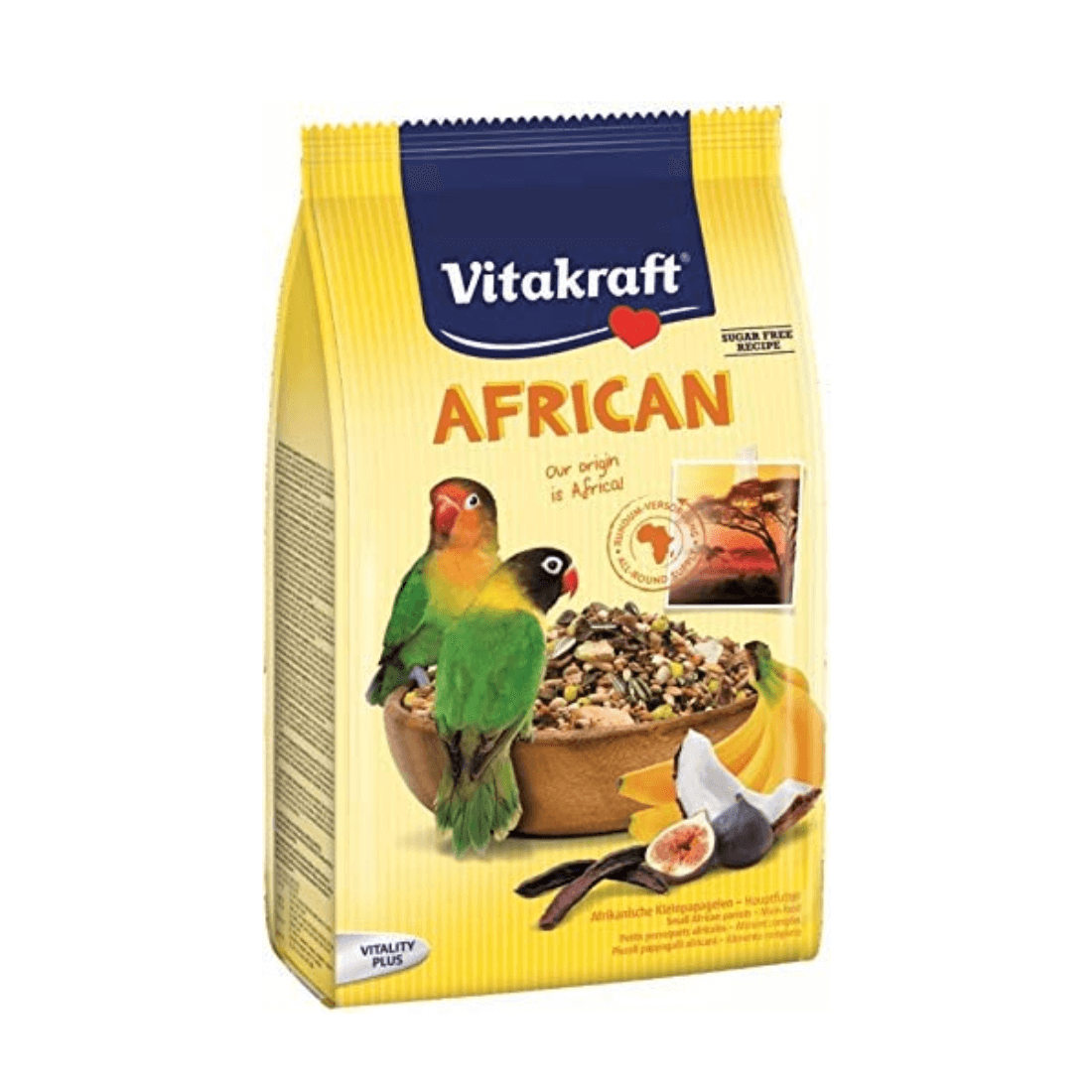 Hrana pentru papagali Agapornis Vitakraft Menu African 750g