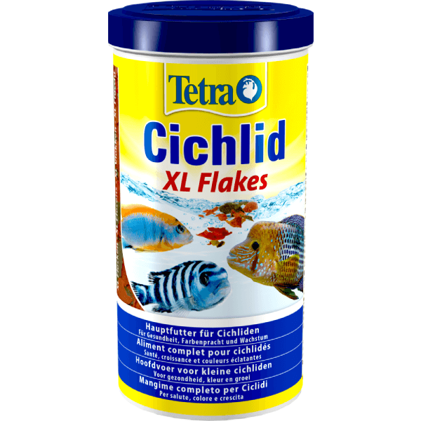 Hrana pentru pesti Tetra Cichlid XL Flakes 1L