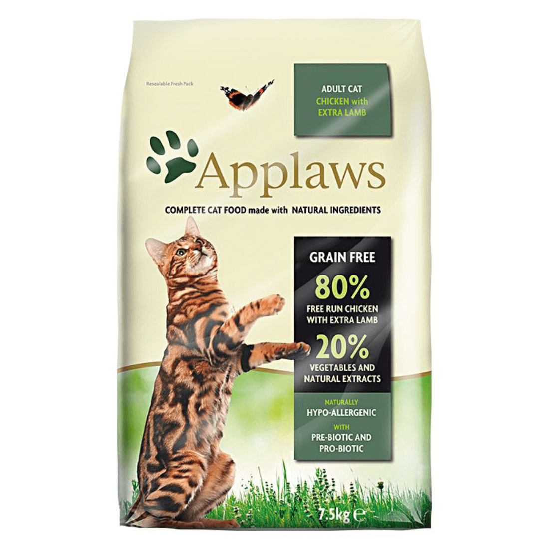 Hrana uscata pentru pisici Applaws Adult Miel 7.5kg
