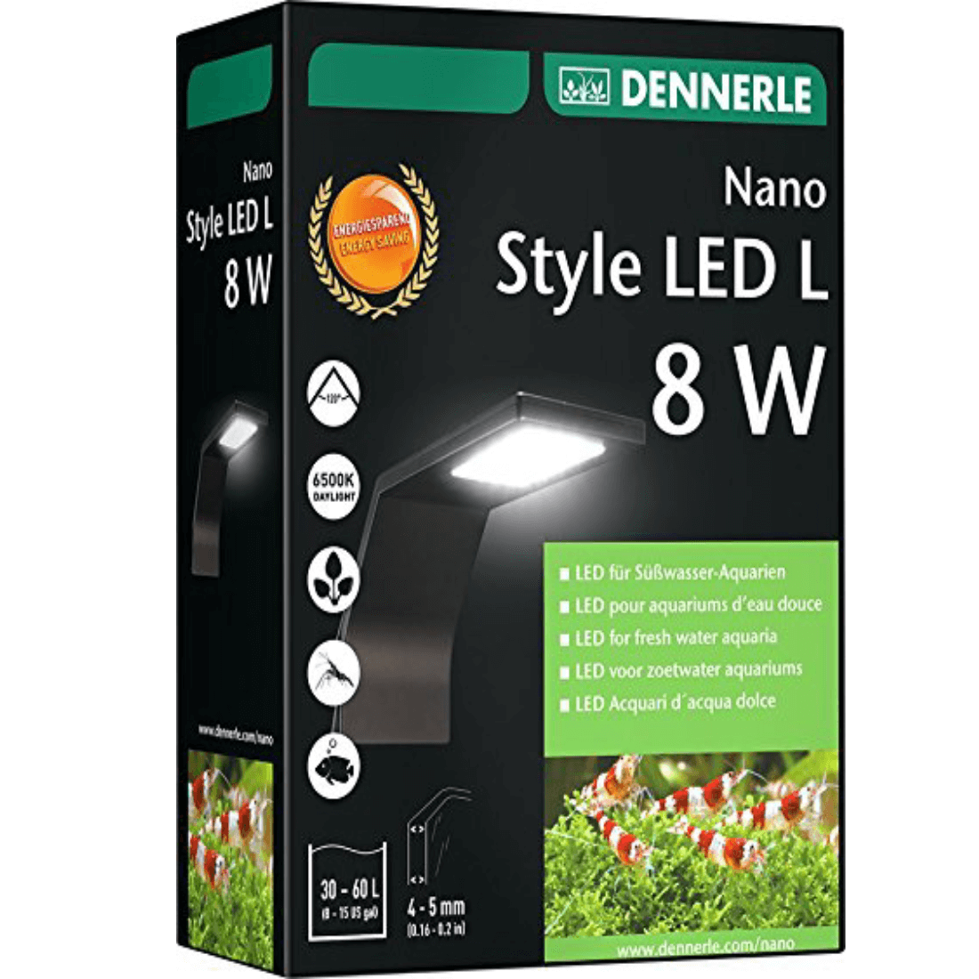 Lampa atasabila pentru acvariu DENNERLE NANO STYLE LED L 8W