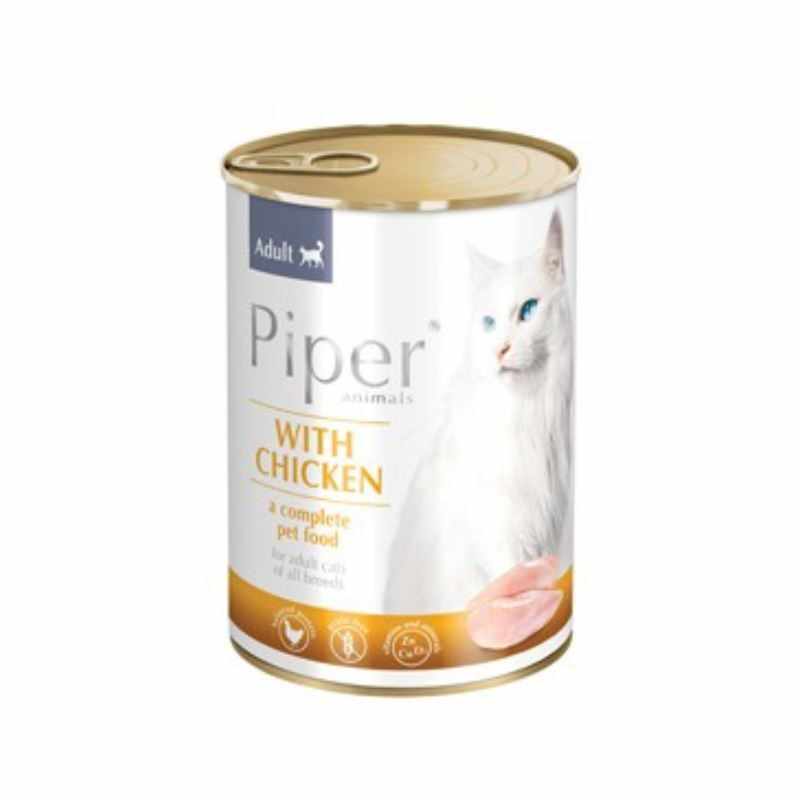 Piper Cat, Carne De Pui, 400 g
