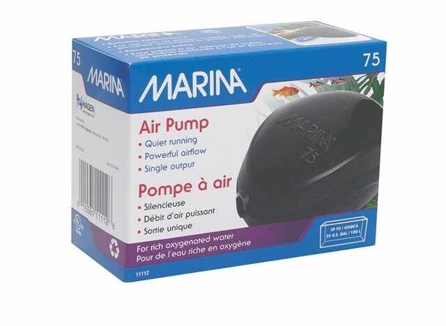 Pompa de aer pentru acvariu Marina 75 l/h