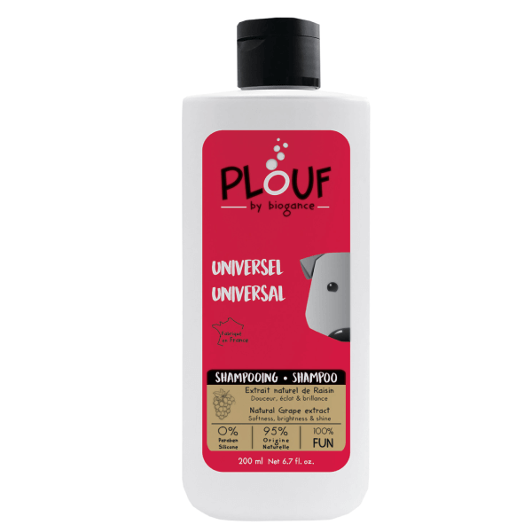 Sampon pentru caini Biogance Plouf Shampoo Universal Grapes 200ml