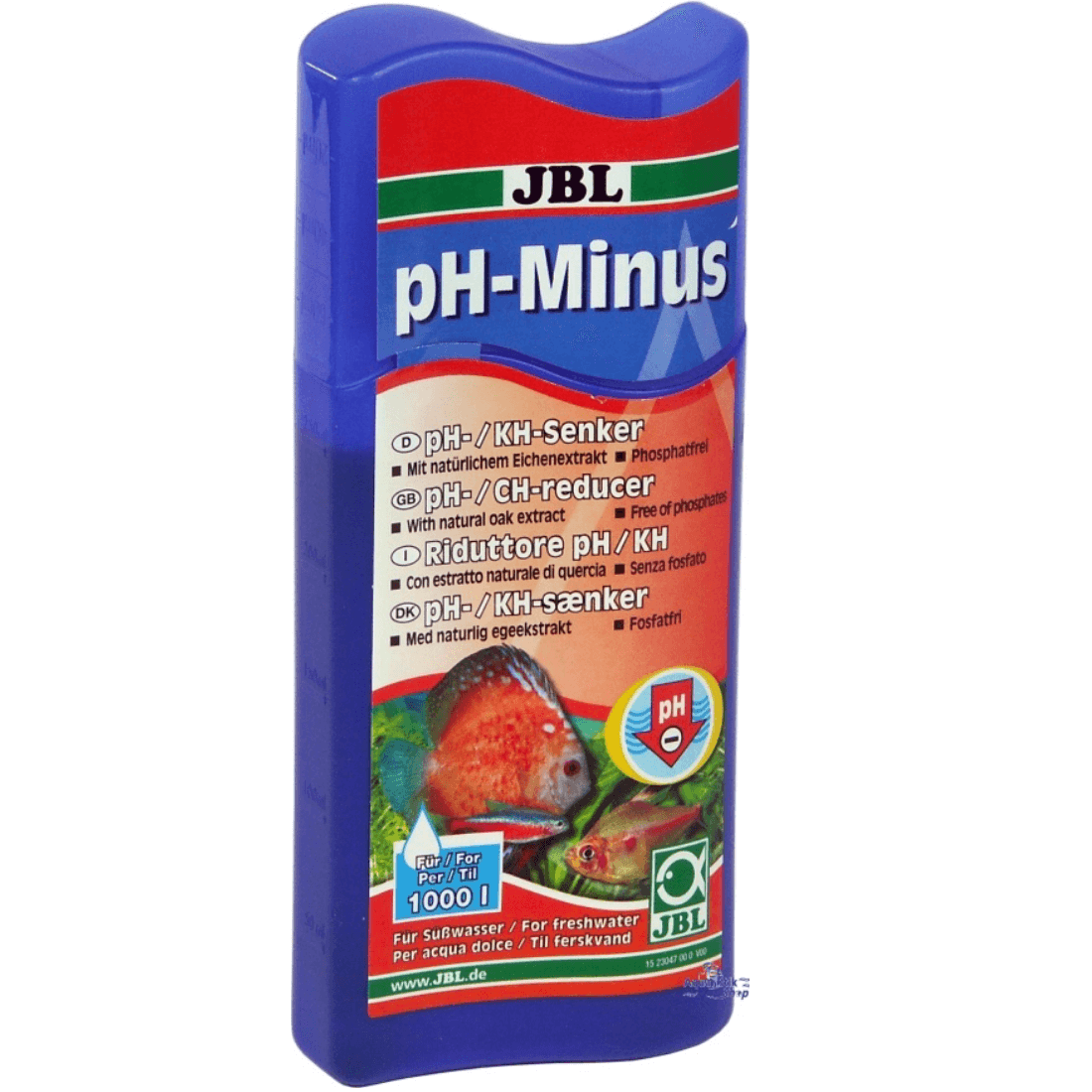 Solutie pentru tratarea apei JBL PH MINUS 250 ml