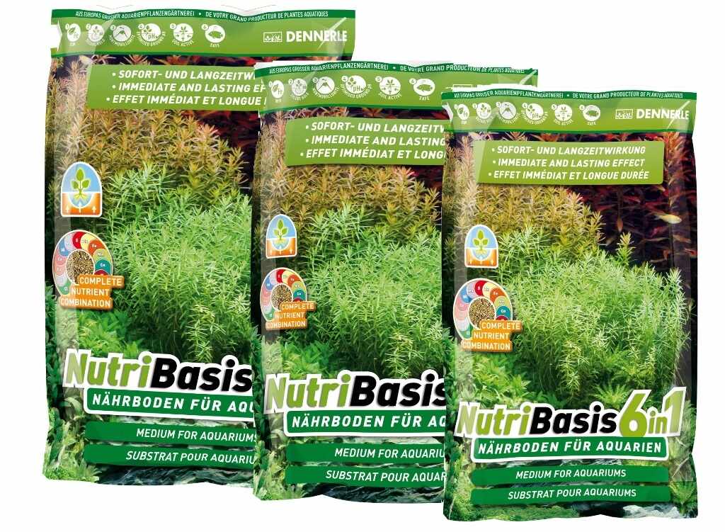 Substrat fertilizant Dennerle NutriBasis 6in1 9.6kg 160-250l