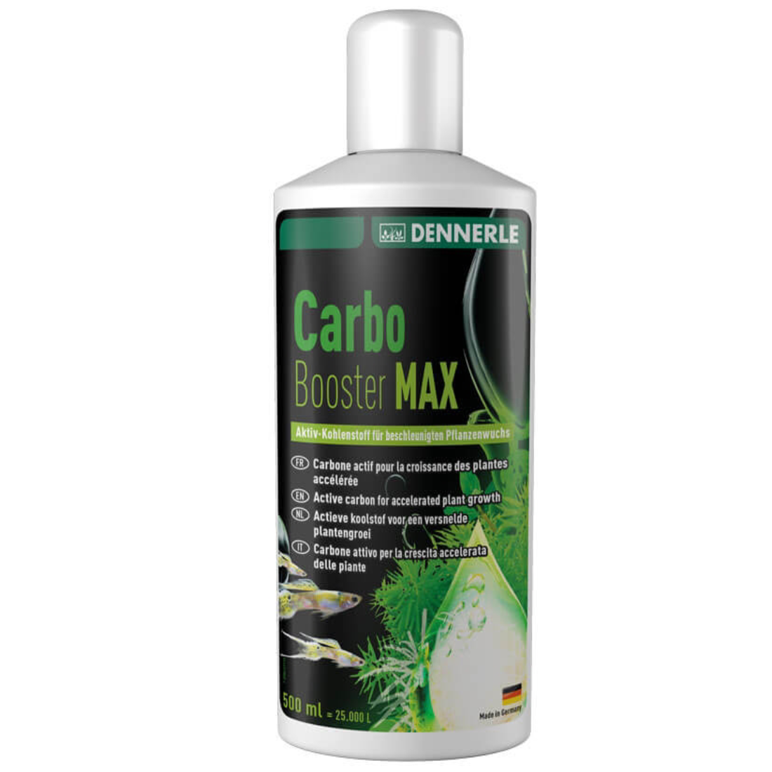Tratament pentru plante de acvariu Dennerle Carbo Booster Max 500ml
