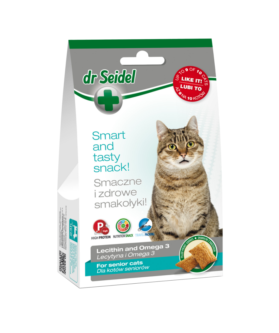 Dr. Seidel Cat Snack Seniori, 50 g