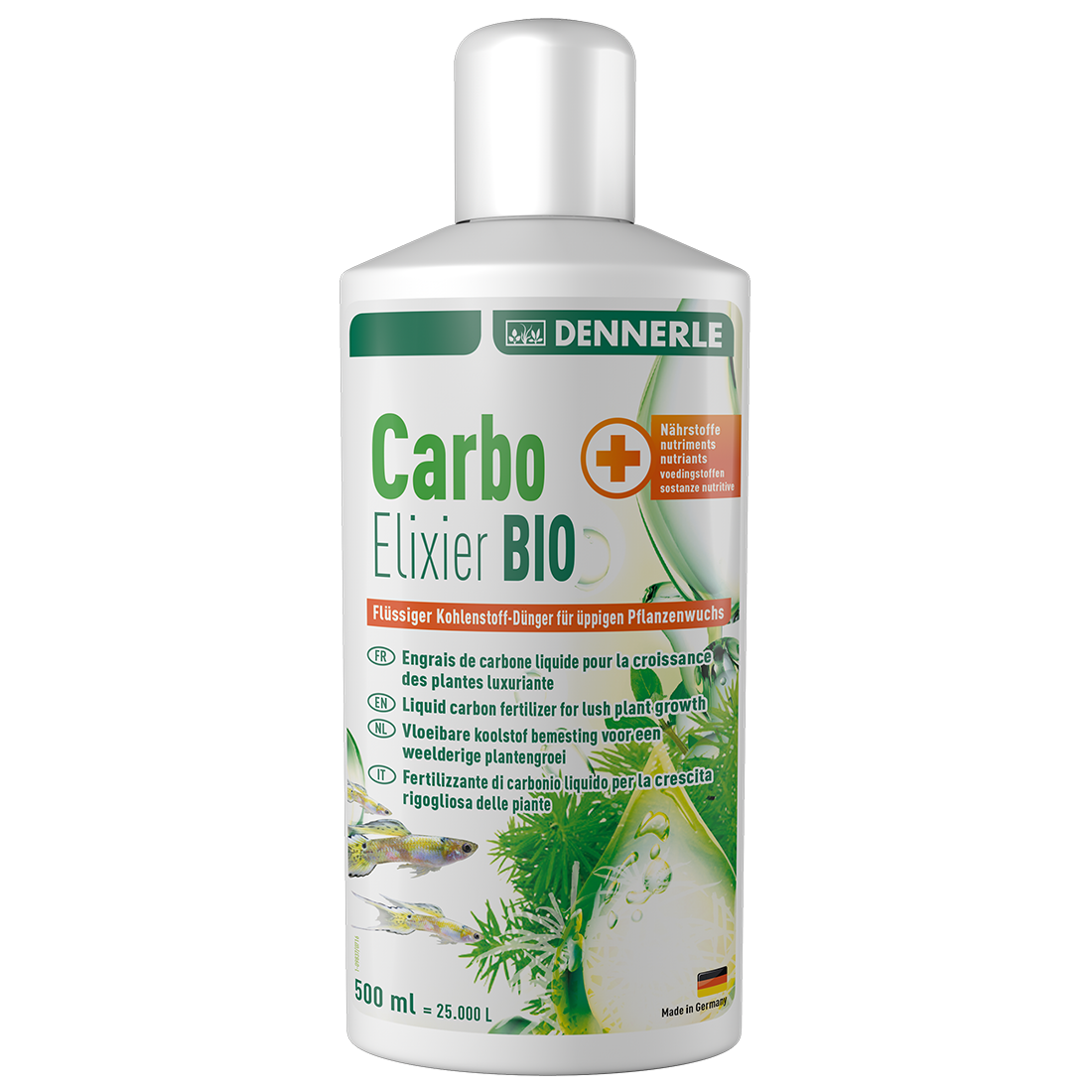 Fertilizant pentru plante Dennerle Carbo Elixier Bio 500 ml