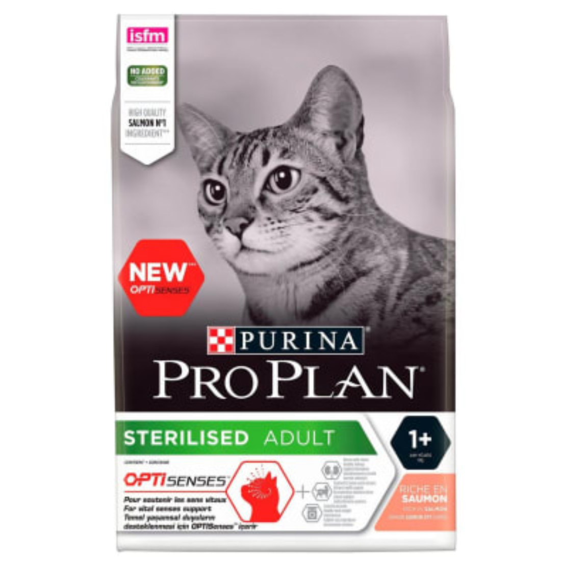Hrana pentru pisici sterilizate Pro Plan Sterilised Cat Sense Somon 1.5kg