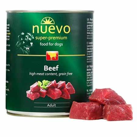 Hrana umeda pentru caini Nuevo Vita 800 g