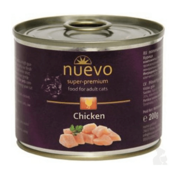 Hrana umeda pentru pisici Nuevo Pui 200 g