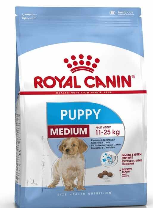 Hrana uscata pentru caini Royal Canin Medium Puppy 1 kg