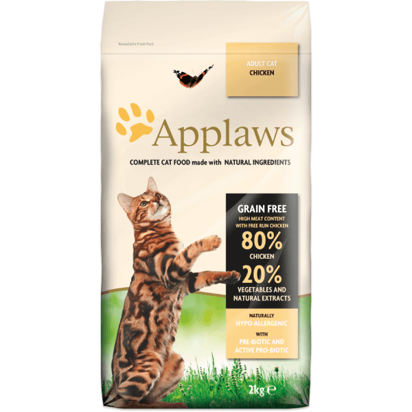 Hrana uscata pentru pisici Applaws Adult Pui 2 kg
