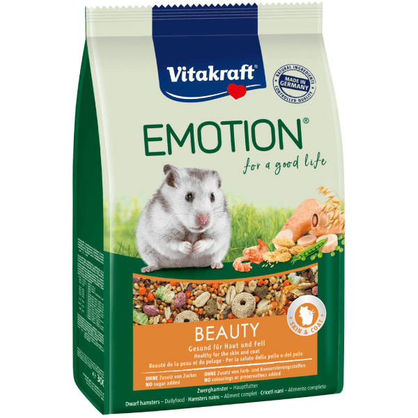 Hrana pentru hamsteri Vitakraft Emotion Beauty Hamster 300g