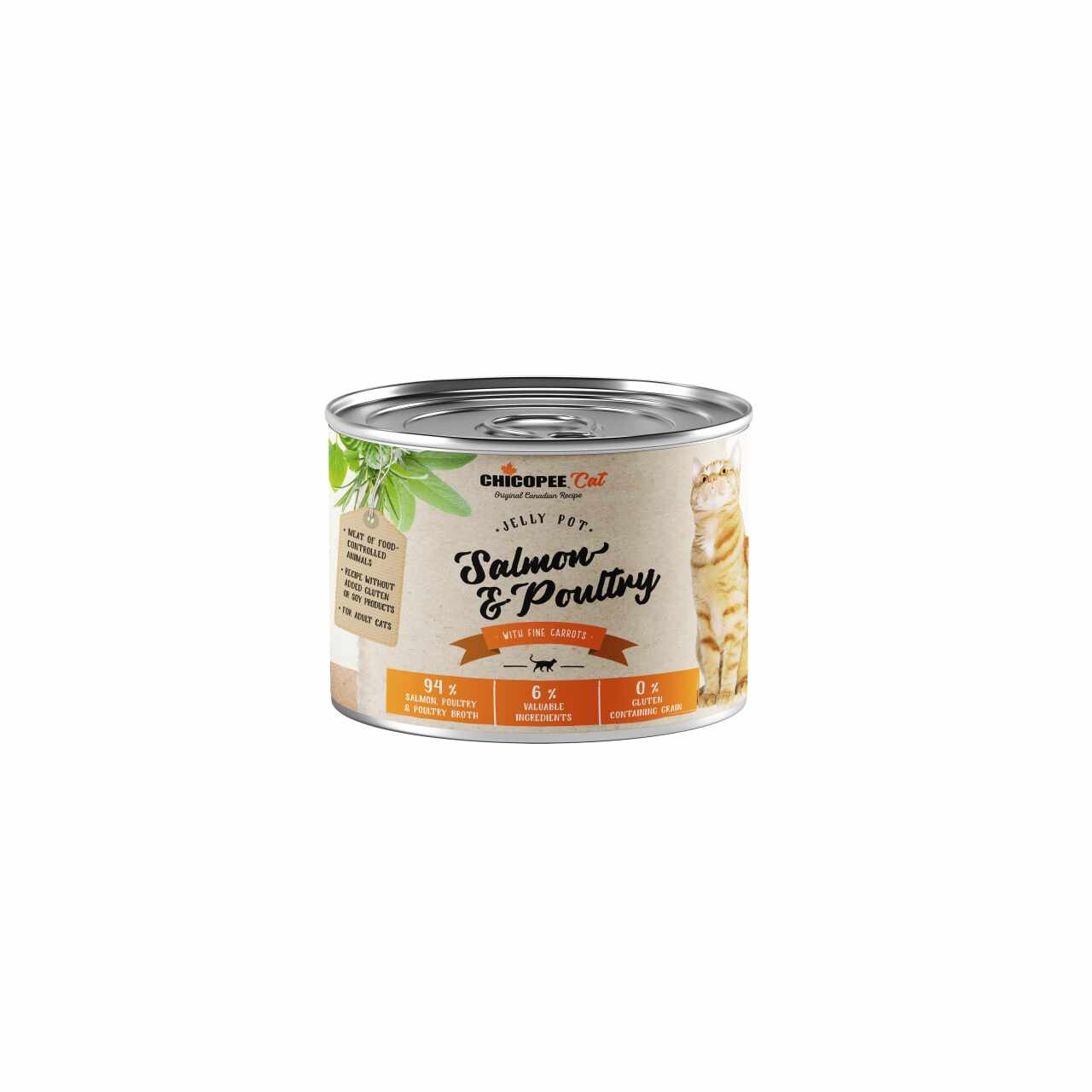 Hrana Umeda Pentru Pisici Super-premium Chicopee Somon&pui, Jelly 200g/h5082