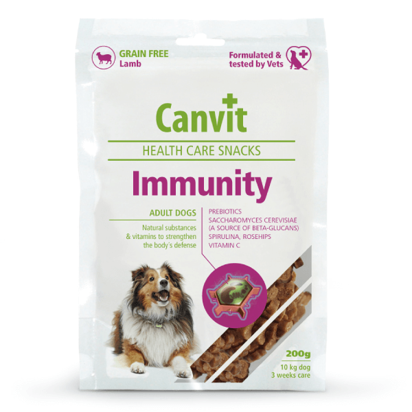 Recompensa pentru caini Canvit Snack Immunity 200g
